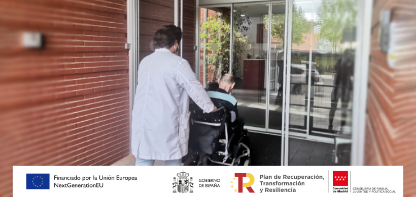 Los Fondos Sociales Europeos llegan a la residencia Gran Vía de Hortaleza Los Fondos Sociales Europeos llegan a la residencia Gran Vía de Hortaleza